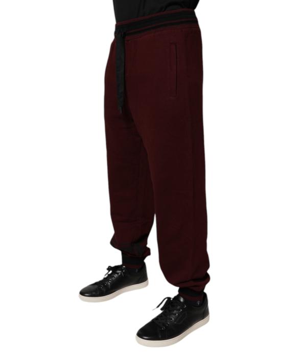  돌체앤가바나 트레이닝/조거 팬츠 PAN76750 MAROON - DOLCE & GABBANA