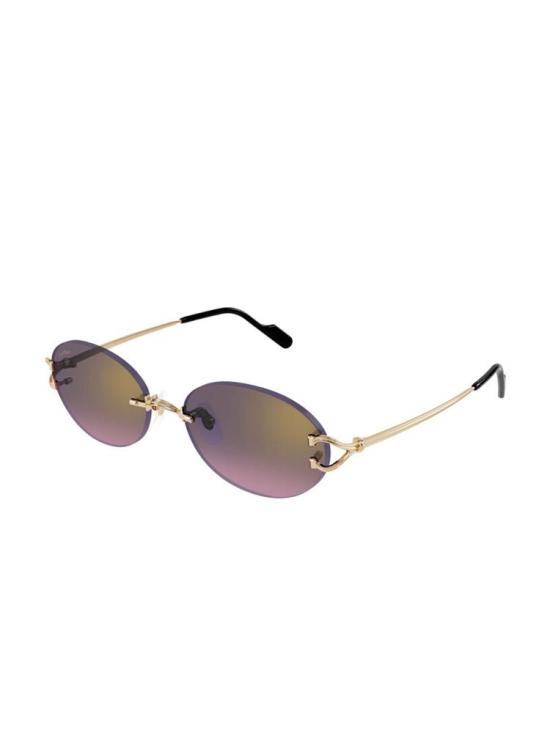  까르띠에 선글라스 CT0551S 004 55 Cartier PURPLE - CARTIER