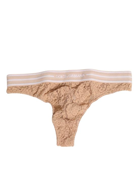  돌체앤가바나 바디수트 티셔츠 BIK1384 BEIGE - DOLCE & GABBANA