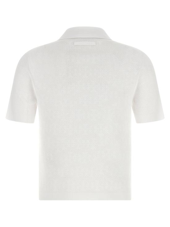 26FW 토리버치 폴로 티셔츠 TO336307BM WHITE - TORY BURCH