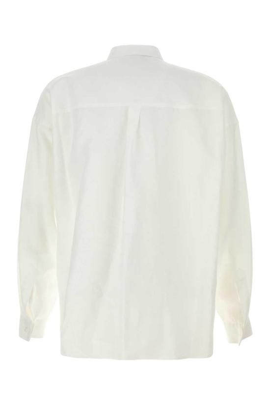  돌체앤가바나 롱 슬리브 린넨 셔츠 G5NE2TFU4JB W0800 WHITE - DOLCE & GABBANA