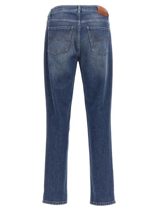 26FW 브루넬로 쿠치넬리 데님 팬츠 BR256484BM BLUE - BRUNELLO CUCINELLI