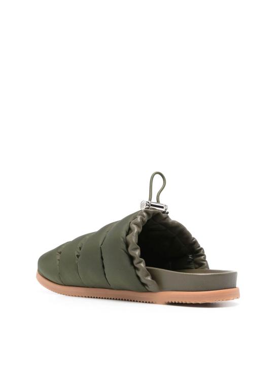 26SS 몽클레어 몬 포켓 패딩 레더 뮬 K109B4M00040M508081A GREEN - MONCLER
