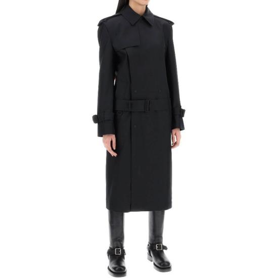  버버리 트렌치 코트 BU 8990385438932 BLACK - BURBERRY