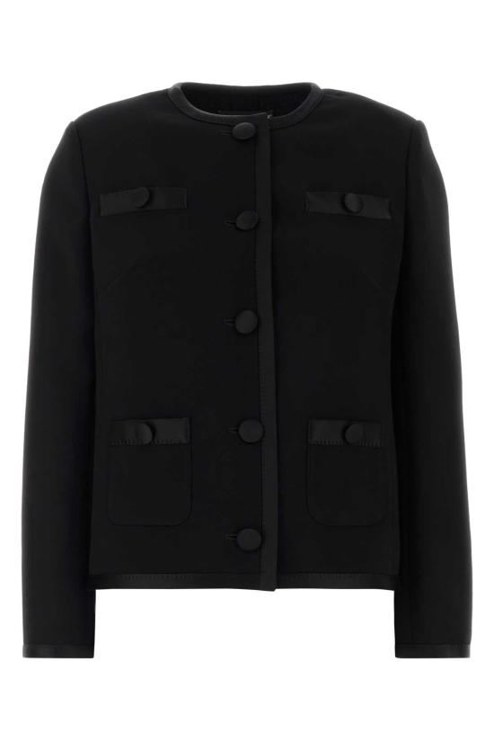25FW 돌체앤가바나 자켓 F27EBTFU2L8 N0000 BLACK