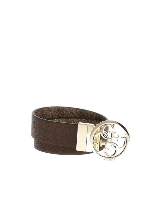  게스 벨트 MASTER BW9166 P4235 LTL Guess LATTE LOGO - GUESS