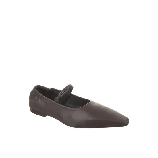  브루넬로 쿠치넬리 플랫 슈즈 BR 9190957646036 BROWN - BRUNELLO CUCINELLI