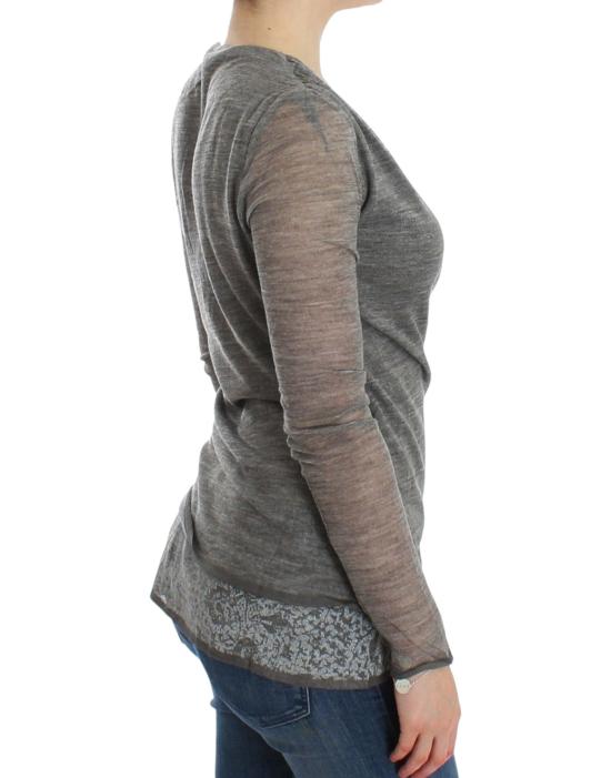  에르마노 설비노 블라우스 SIG12586 GRAY - ERMANNO SCERVINO