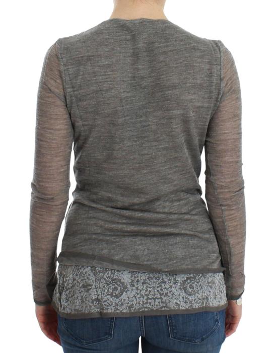  에르마노 설비노 블라우스 SIG12586 GRAY - ERMANNO SCERVINO