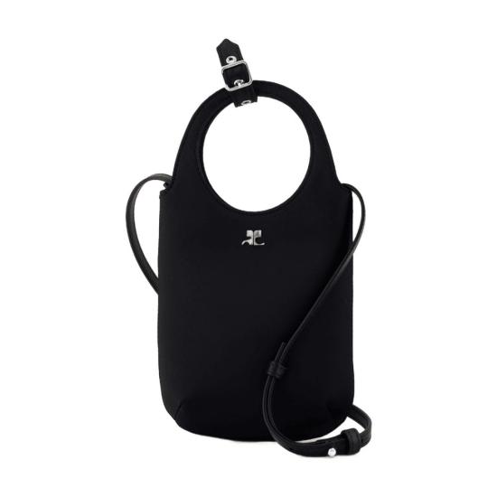  쿠레쥬 토트백 CRG023310 BLACK - COURREGES