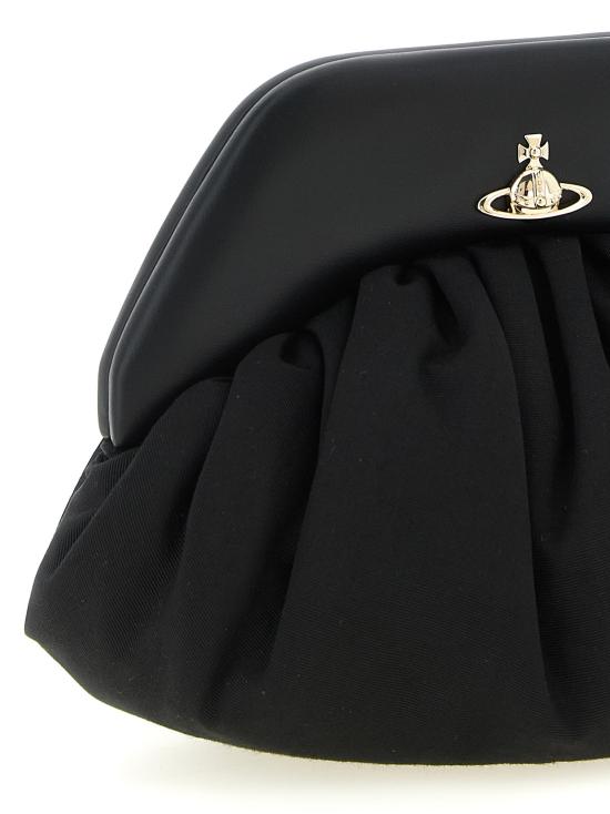26SS 비비안웨스트우드 클러치/파우치 VI329086BM BLACK - VIVIENNE WESTWOOD