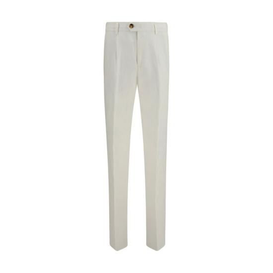 26SS 브루넬로 쿠치넬리 팬츠 BRMH249E1450C003BB WHITE
