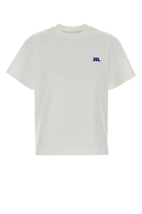 26FW 질샌더 폴로 티셔츠 J02GC0163J45048 100 WHITE