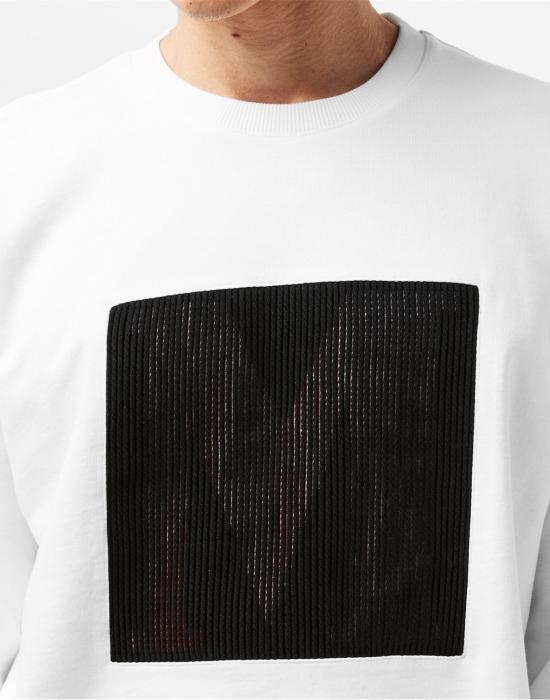  미소니 긴팔 티셔츠 2301TS23SW05BJ00HY WHITE - MISSONI