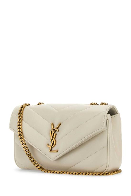  생로랑 루루 마틀라세 램스킨 스몰 숄더백 801437AAEAX 9207 BEIGE - SAINT LAURENT