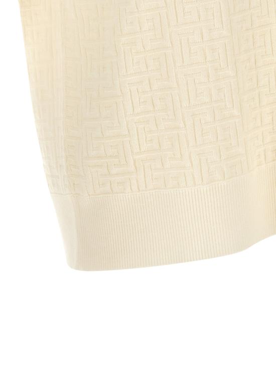 26SS 발망 탑 BA326777BM WHITE - BALMAIN