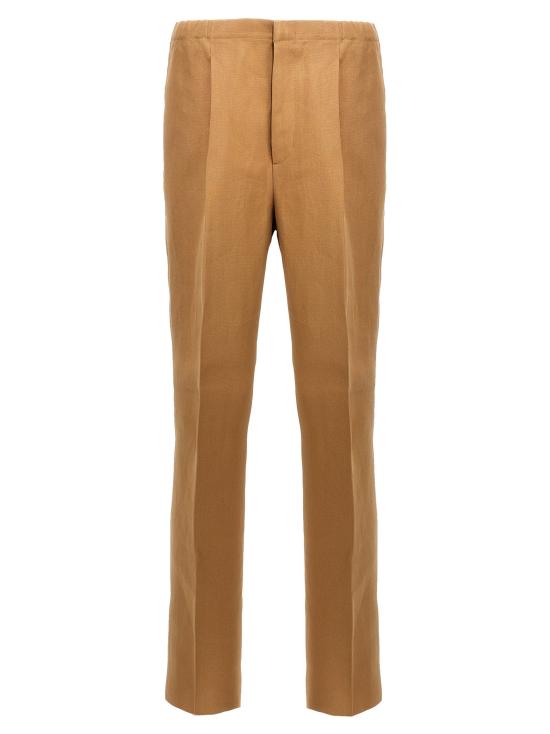  펜디 스트레이트 팬츠 FE286539BM BEIGE