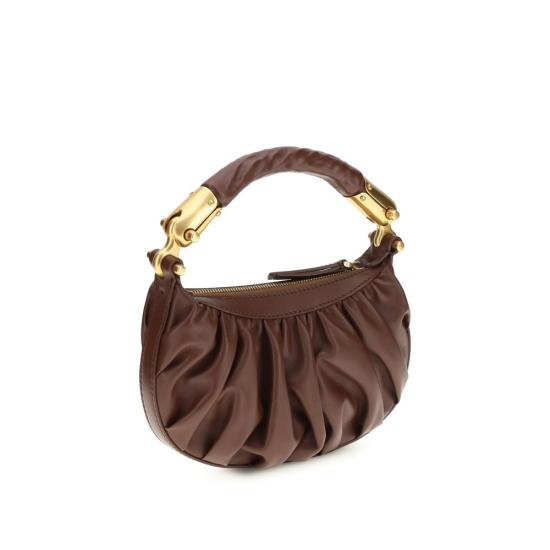 26SS 발망 숄더백 BAGN0BS027LSXP8GMBB BROWN - BALMAIN