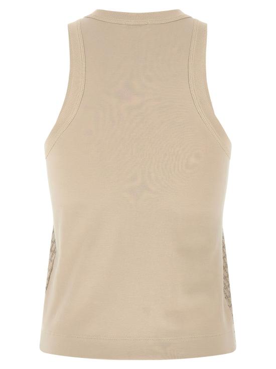 26SS 브루넬로 쿠치넬리 민소매 티셔츠 BR326438BM BEIGE - BRUNELLO CUCINELLI