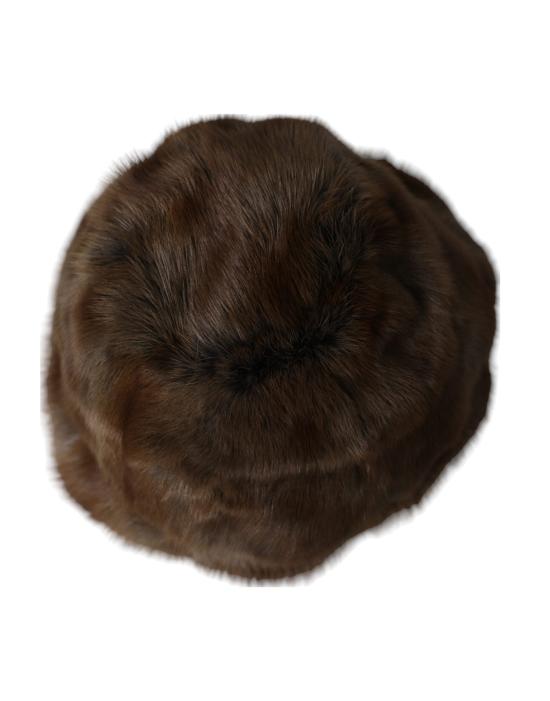  돌체앤가바나 비니 HAT9562 BROWN - DOLCE & GABBANA