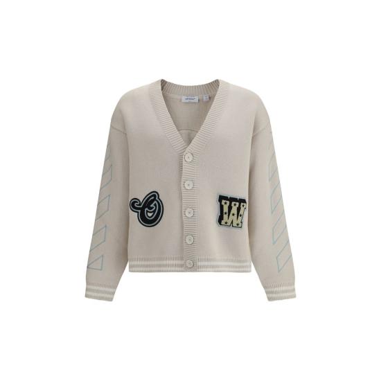 26SS 오프화이트 가디건 OF44MHB019S26K0011101010BB BEIGE