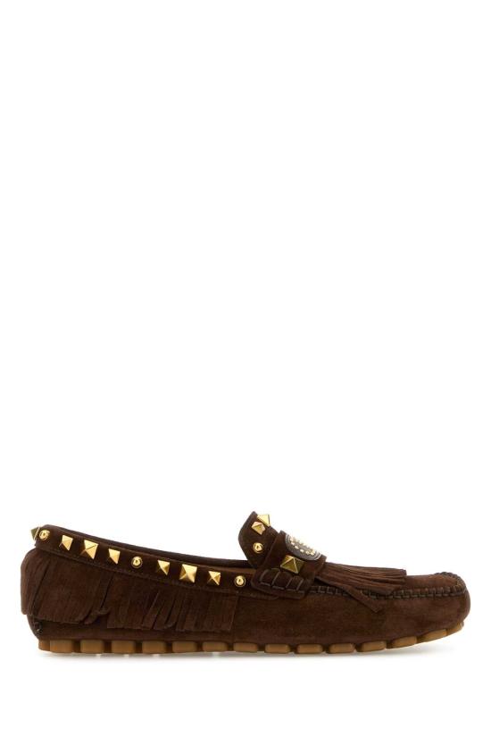 25FW 발렌티노 가라바니 플랫 슈즈 6W2S0LL2KAD KG8 BROWN