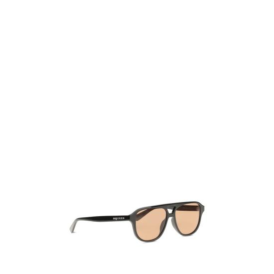 26FW 알렉산더 맥퀸 선글라스 ALA000R1J07491079BB BLACK - ALEXANDER MCQUEEN