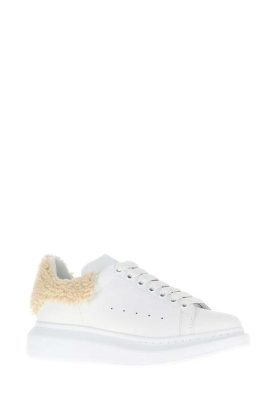 25FW 알렉산더 맥퀸 오버사이즈드 스니커즈 553770WIAIW 9601 WHITE - ALEXANDER MCQUEEN