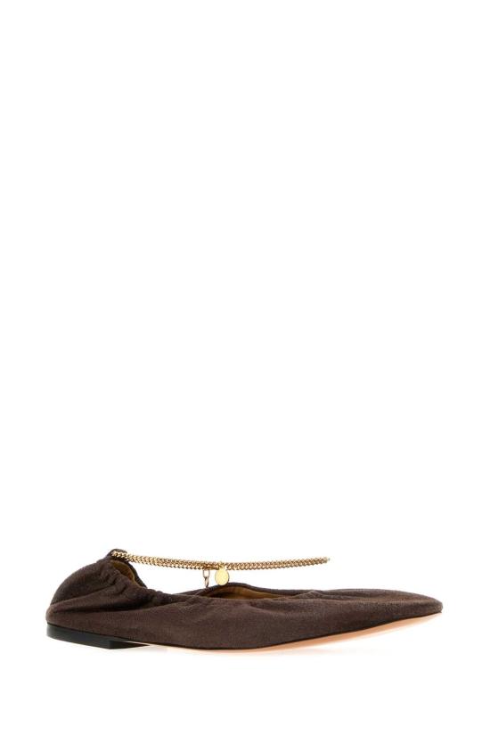 26FW 스텔라 맥카트니 플랫 슈즈 810659E00339 7745 BROWN - STELLA MCCARTNEY