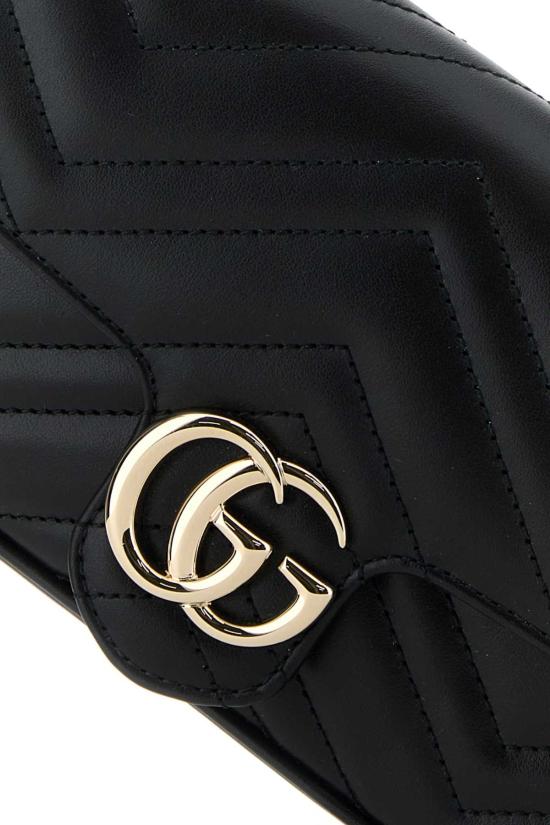 26FW 구찌 GG 마몽 스몰 숄더백 751526AAFPP 1061 BLACK - GUCCI