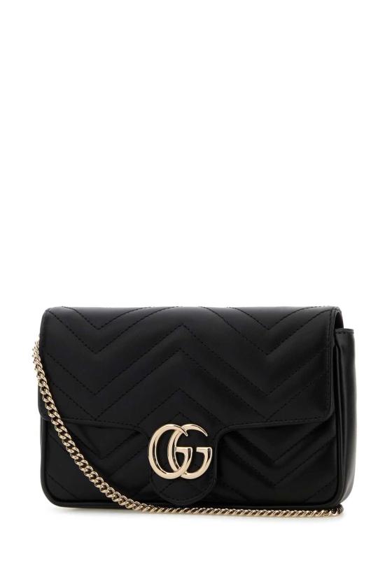 26FW 구찌 GG 마몽 스몰 숄더백 751526AAFPP 1061 BLACK - GUCCI