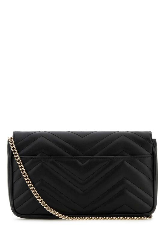 26FW 구찌 GG 마몽 스몰 숄더백 751526AAFPP 1061 BLACK - GUCCI