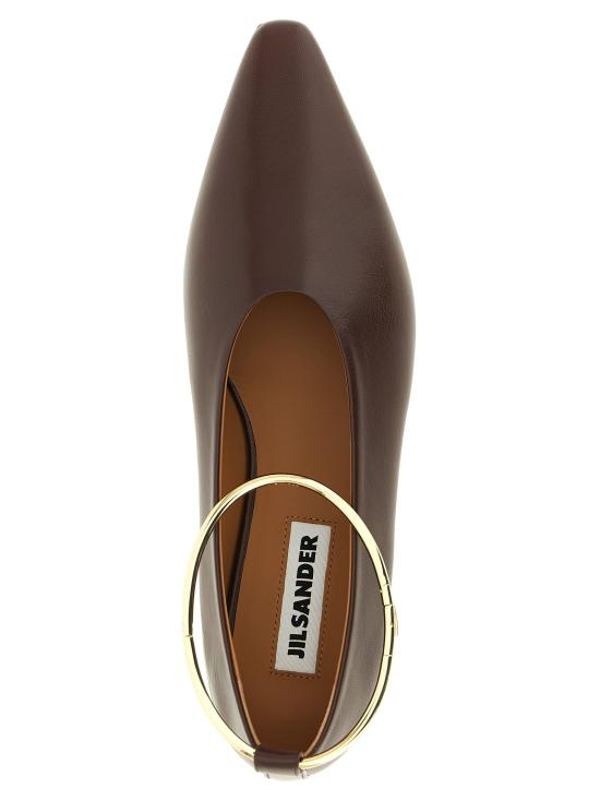 26FW 질샌더 플랫 슈즈 JI336300BM BROWN - JIL SANDER