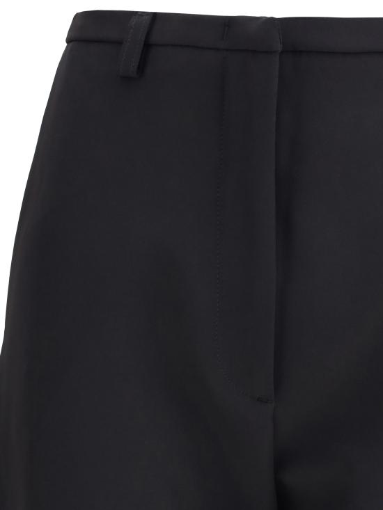 25FW 더 레이티스트 스트레이트 팬츠 TLW03112J0094ABTP T0002 BLACK - THE LATEST