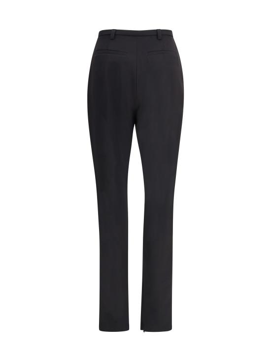 25FW 더 레이티스트 스트레이트 팬츠 TLW03112J0094ABTP T0002 BLACK - THE LATEST