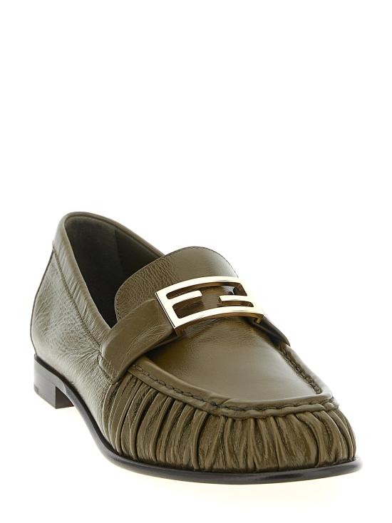 25FW 펜디 플랫 슈즈 FE321124BM GREEN - FENDI