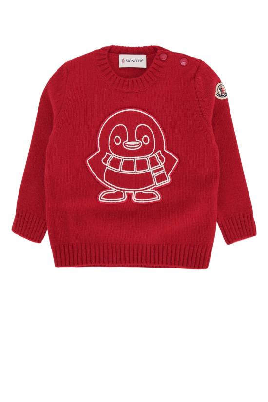 26FW 몽클레어 스웨터 L29519C00002M4281 457 RED