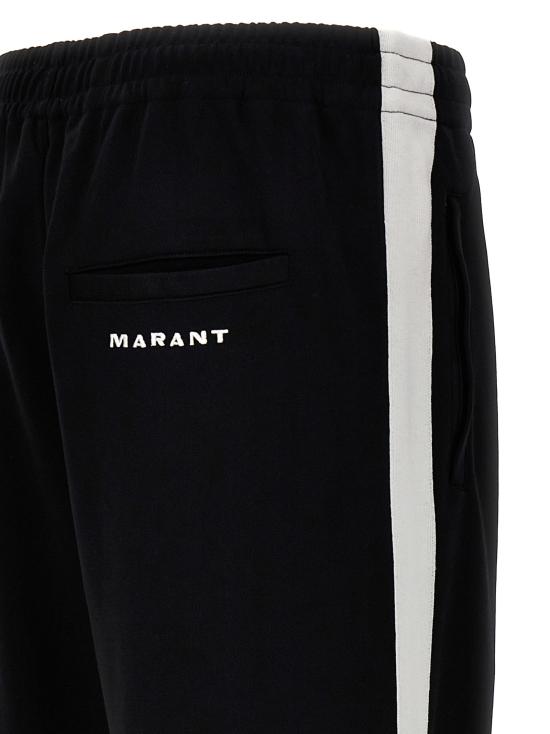  이자벨마랑 트레이닝/조거 팬츠 MA284569BM BLACK - ISABEL MARANT