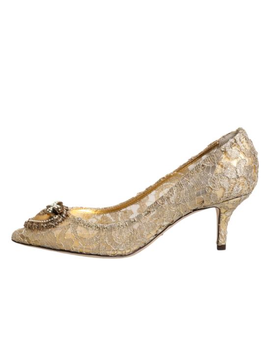  돌체앤가바나 힐/펌프스 LA12988 GOLD - DOLCE & GABBANA
