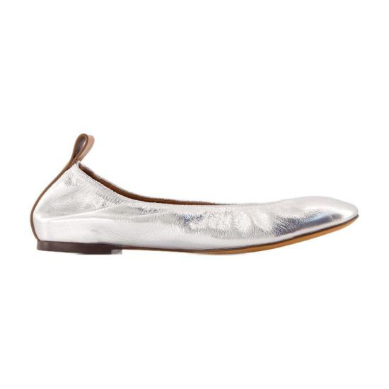  랑방 플랫 슈즈 CONFIG VINS22300 SILVER - LANVIN