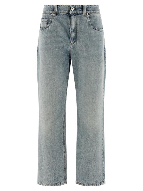 26SS 브루넬로 쿠치넬리 데님 팬츠 BR331411BM BLUE