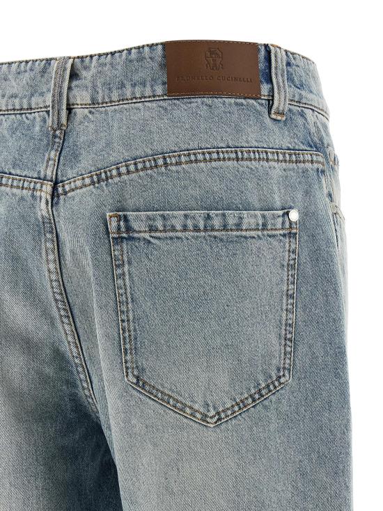 26SS 브루넬로 쿠치넬리 데님 팬츠 BR331411BM BLUE - BRUNELLO CUCINELLI