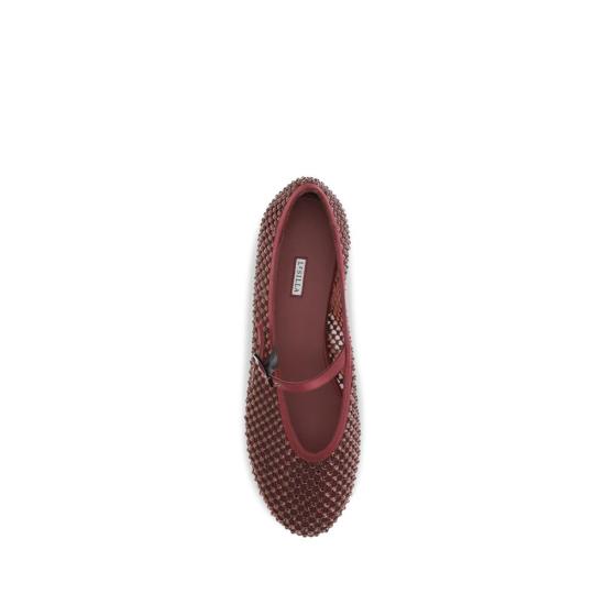 26FW 레실라 플랫 슈즈 LE0189C020MTPPSAS160BB RED - LE SILLA