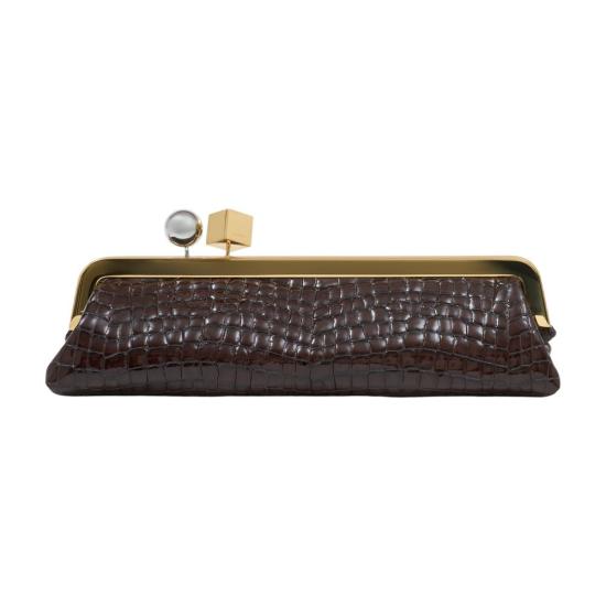 26SS 자크뮈스 클러치/파우치 MUS025001 BROWN