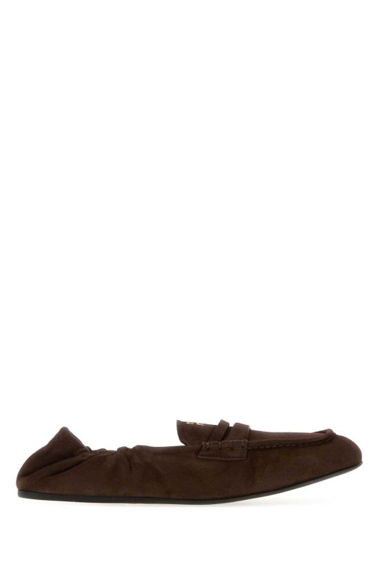 26FW 미우미우 루슈 나파 레더 로퍼 5D341EFD005008 F0003 BROWN