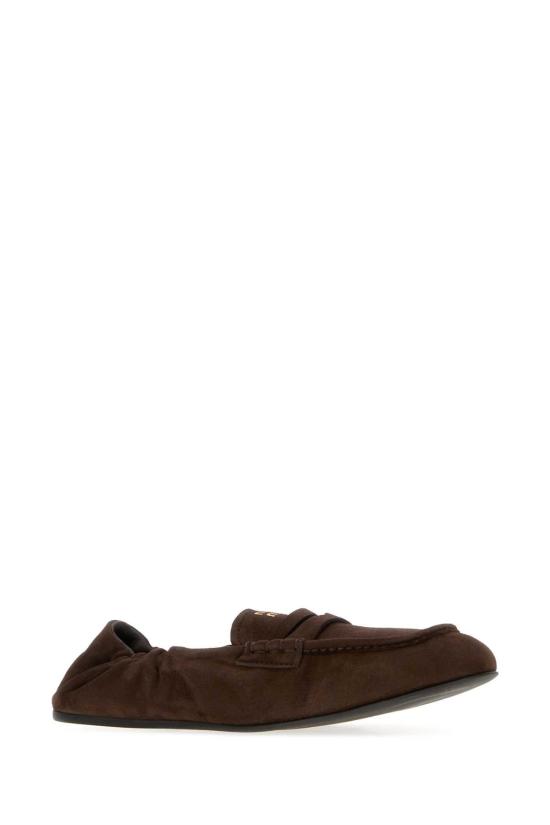 26FW 미우미우 루슈 나파 레더 로퍼 5D341EFD005008 F0003 BROWN - MIU MIU