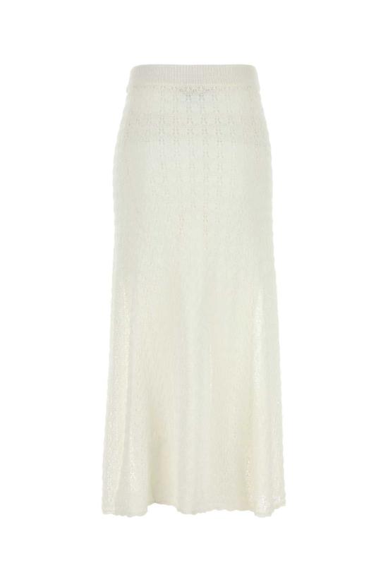 26SS 가니 스커트 K2546 135 WHITE - GANNI