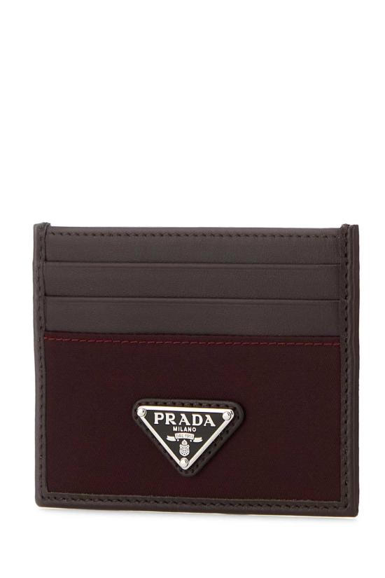 26SS 프라다 앤티크 레더 가죽 카드 지갑 2MC0252DW3 F0007 BURGUNDY - PRADA