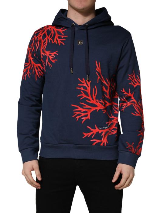  돌체앤가바나 후드 티셔츠 TSH92052 NAVY - DOLCE & GABBANA