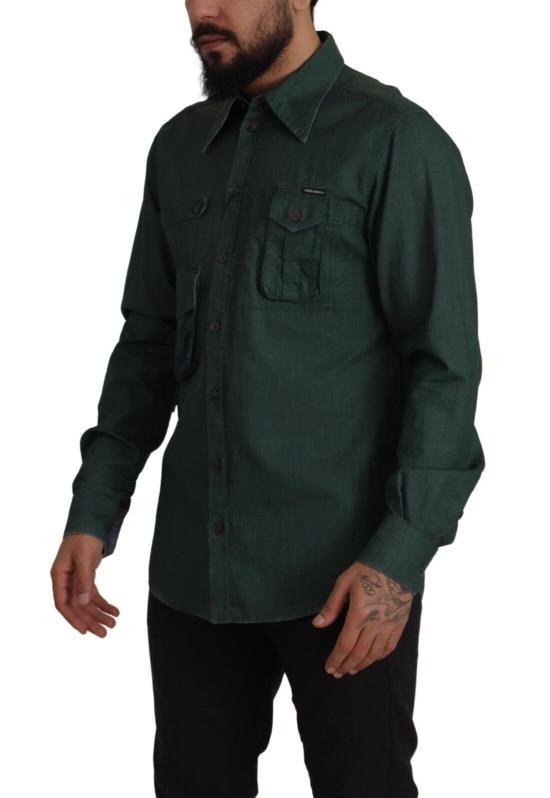  돌체앤가바나 셔츠 TSH7983 GREEN - DOLCE & GABBANA